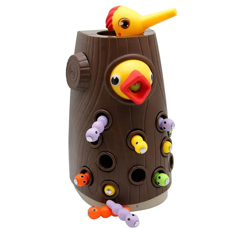 Brinquedo Pega Minhocas - Pica-Pau