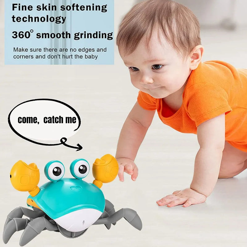 Caranguejo Fujão™ - Brinquedo Interativo Rastejante - TECA