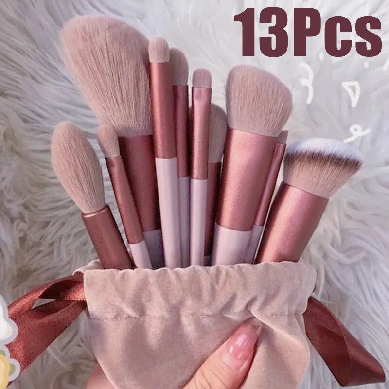 Kit de pincéis de maquiagem - 13 peças - ÚLTIMAS UNIDADES!!